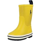 Botas De Lluvia Botas Polo Ralph Lauren Kelso Amarillo/Armada Caucho EU 20