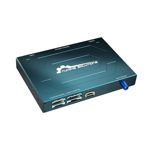 Andream Wireless Carplay Retrofit for Land Range Rover Sport Evoque Vogue Discovery 4 Jaguar XE XF,Wireless Carplay Android Auto Module Receiver Box,Android Auto MMI Box,Support Mirrorlink,GPS