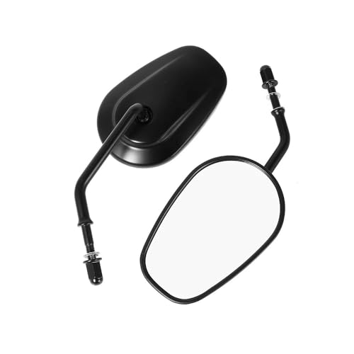 Rétroviseurs latéraux moto en aluminium robuste pour Softail - 3