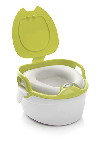 Jané Orinal Musical Educativo, Evolutivo 3 en 1: Orinal, Reductor con Asas y Elevador
