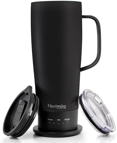 Nextmug Ultra - Temperature-Controlled, Self-Heating Travel Mug (...