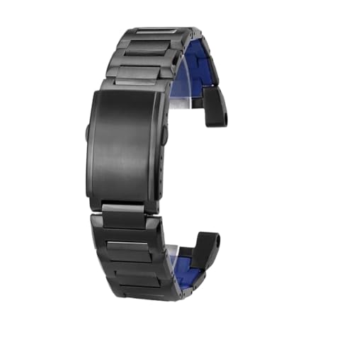 ���^���X�g���b�v�ƌ݊����̂���X�e�����X�X�`�[���E�H�b�`�o���h�B�J�V�I�E�H�b�`�o���hGST-210�AGST-W300�AGST-400G�AGST-B100�AS100D/S110D/W110�u���X���b�g�ƌ݊���������܂��B(Black-blue)