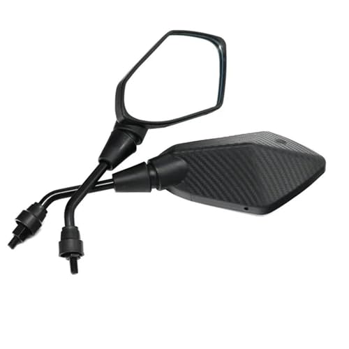 Specchietti Retrovisori Per M&oto Per PIAG&GIO, 2 Pezzi/coppia, Per Scooter E Bici Elettriche, Convessi, Posteriori, 8 Mm 10, In Fibra Di Carbonio(8mm)
