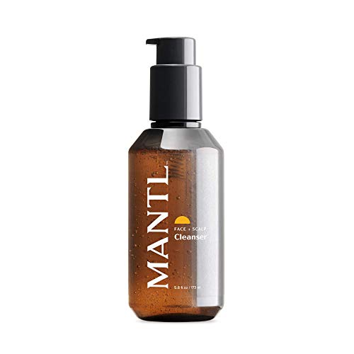 MANTL I Purifying, Aloe Based, Mens Face Wash I Natural Face Wash & Skincare for Men that Cleans, Soothes, and Hydrates the Face and Scalp I 90 Day Supply