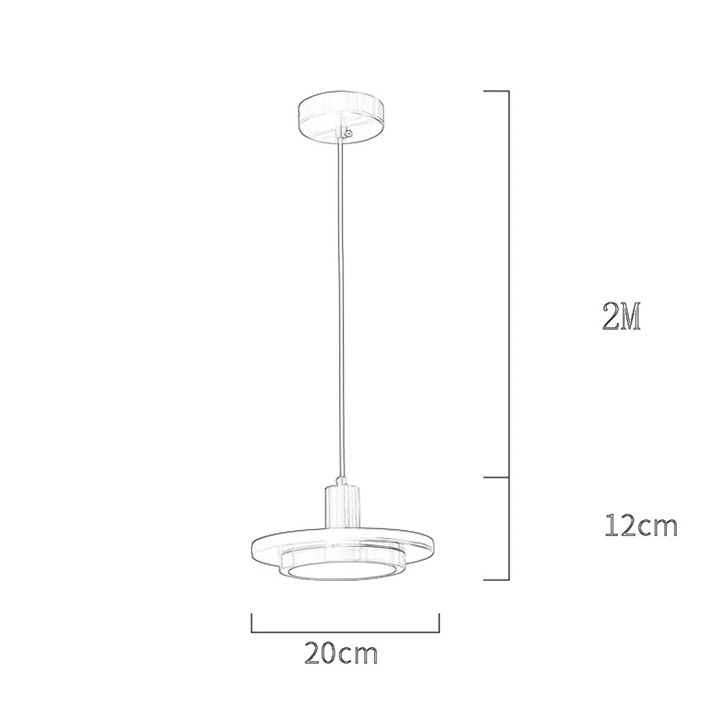 Lámpara colgante de mármol ultrafina, lámpara colgante de latón ultrafina con kit de piedra natural, lámpara LED moderna de 8 W, lámparas de suspensión para comedor, luces de isla de cocina ti