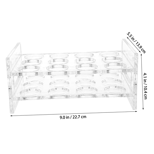 LALAFINA 3 peças de acrílico transparente para copos transparentes redondos X copo copo copo de shot