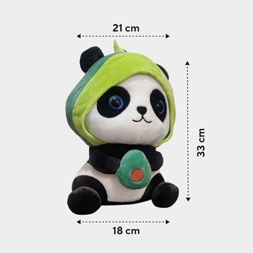 Image of DearJoy Avocado Panda Teddy Soft Toy Stuffed Animal Toy