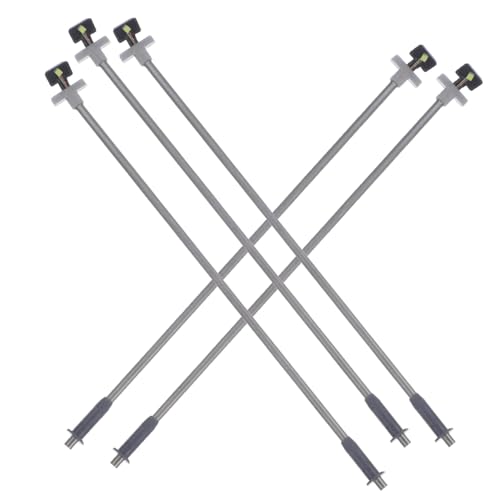 SEWACC Miniature Garden Decor 5pcs Abs Material Street Lamp Miniatures for Landscape