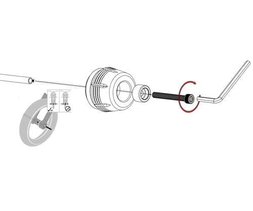 Protections de fourche avant or Yamaha Tracer 9 de précision