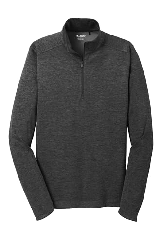 OGIO Unisex Pixel Quarter Zip | Moisture Wicking Pullover, Athletic Long Sleeve Top for Casual Wear, Workouts & Travel