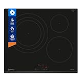 Balay - Placa de inducción, 60 cm de ancho, Negro, 3EB967FR