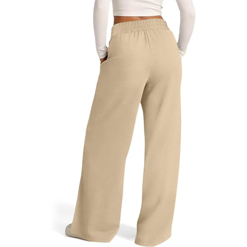 Wide Leg Sweatpants Women High Waisted Baggy Joggers Loose Fit Athletic Sweatpants Soft Lightweight Joggers 2025