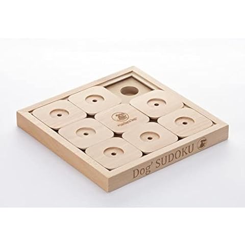 My Intelligent Dogs Interaktives Hundespielzeug aus Holz Dog' Sudoku Profi Cover