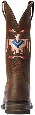 Ariat Mens Circuit Thunderbird Chimayo Western Boot Saddle Up Brown 11.5 Wide | Image 1