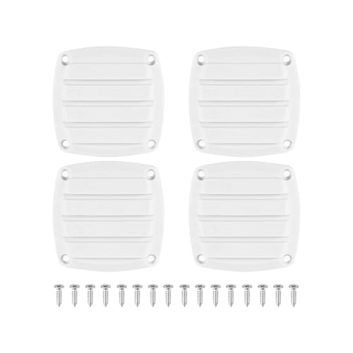 4 piezas Marine Boot Air Vent, listones Flush Thru Vent para yates, veleros, barcos de pesca