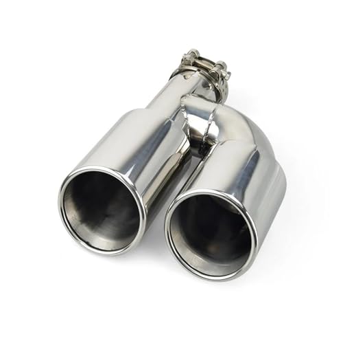 Tuyau d'échappement double en inox 304 type H de haute qualité pour votre voiture