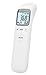 Infrared Forehead and Ear Thermometer - Tiiyar Non-Contact Medical Accurate Digital IR Temperature Gun for Baby, Adults, Pets, Air, Water, Milk (White)