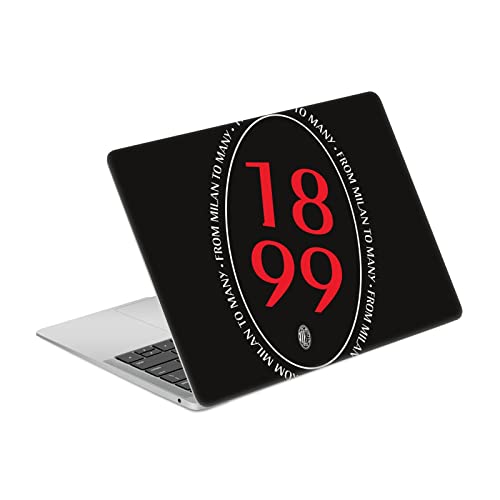 Autocollant vinyle MacBook Air 13.3 édition AC Milan avec finitions graphiques haute définition