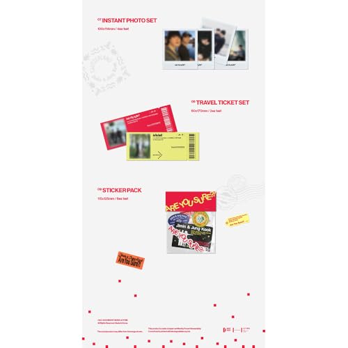 Miniatura 4 de Bts Jimin X Jungkook Estás Seguro?! Temporada 2 Álbum De Fotos 3 Tarjetas Fotográficas Extra