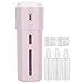 SNOEMWU Dispenser di Viaggio 3 in 1 Distributore di Viaggio Portatile Shampoo Lozione Lozione Gel Doccia Sapone Vuoto Accessori per Bottiglie Vuoto Distributore di Viaggio