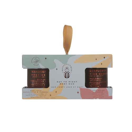 Crème pour le corps Wanderflower et beurre corporel relaxant en coffret cadeau