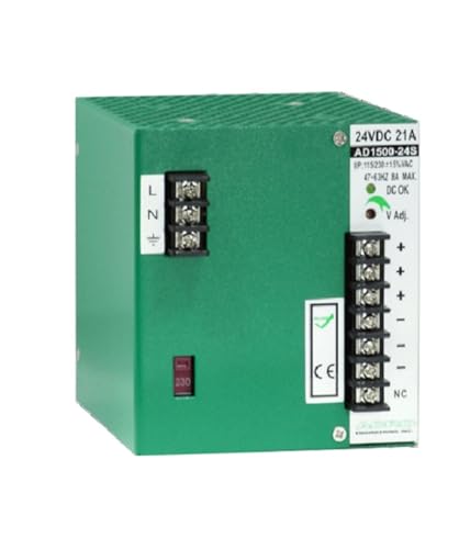 Alimentation AD1500-24S 24V 21A de précision pour profilé de tableau - 2