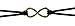 California Modern Fashions Infinity Symbol Suede Gold Silver Choker Necklace (Gold)