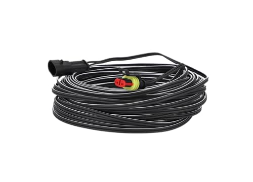Timbera Robótico Cortacésped Fuente de alimentación Cable de Baja tensión para la estación de Carga para FLYMO 1200R; EasiLife 200 350 500 800; EasiLife GO – (20 Metros)