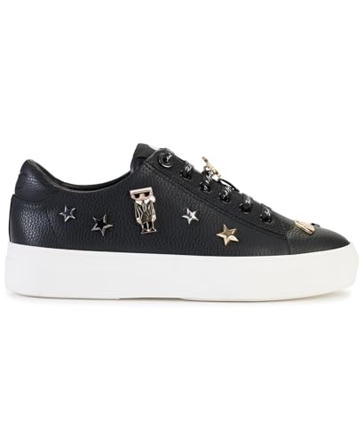 Image of Karl Lagerfeld Women's Cate Pins Lace Up Sneaker