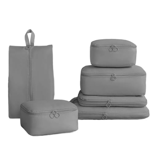 Organizador de equipaje de viaje | Bolsa de almacenamiento de viaje que ahorra espacio | Bolsas de viaje de compresión para mujeres niñas adolescentes adolescentes esposa ropa zapatos pantalones