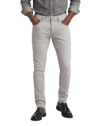 G-STAR Herren 3301 Slim Jeans, Grau (Beached Faded Dolomite Grey 51001-E206-H962), 32W / 30L – Ansicht 1