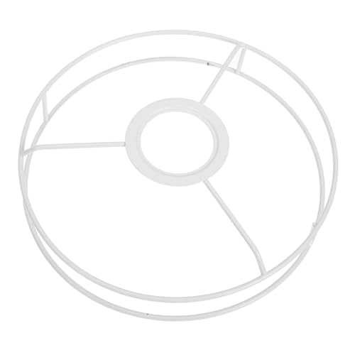 Gatuida Anillo Soporte para Pantalla Lámpara de Hierro Estructura Sólida para Lámparas de Mesa Techo y Candelabros Compatible con Bricolaje y Decoración Personalizada