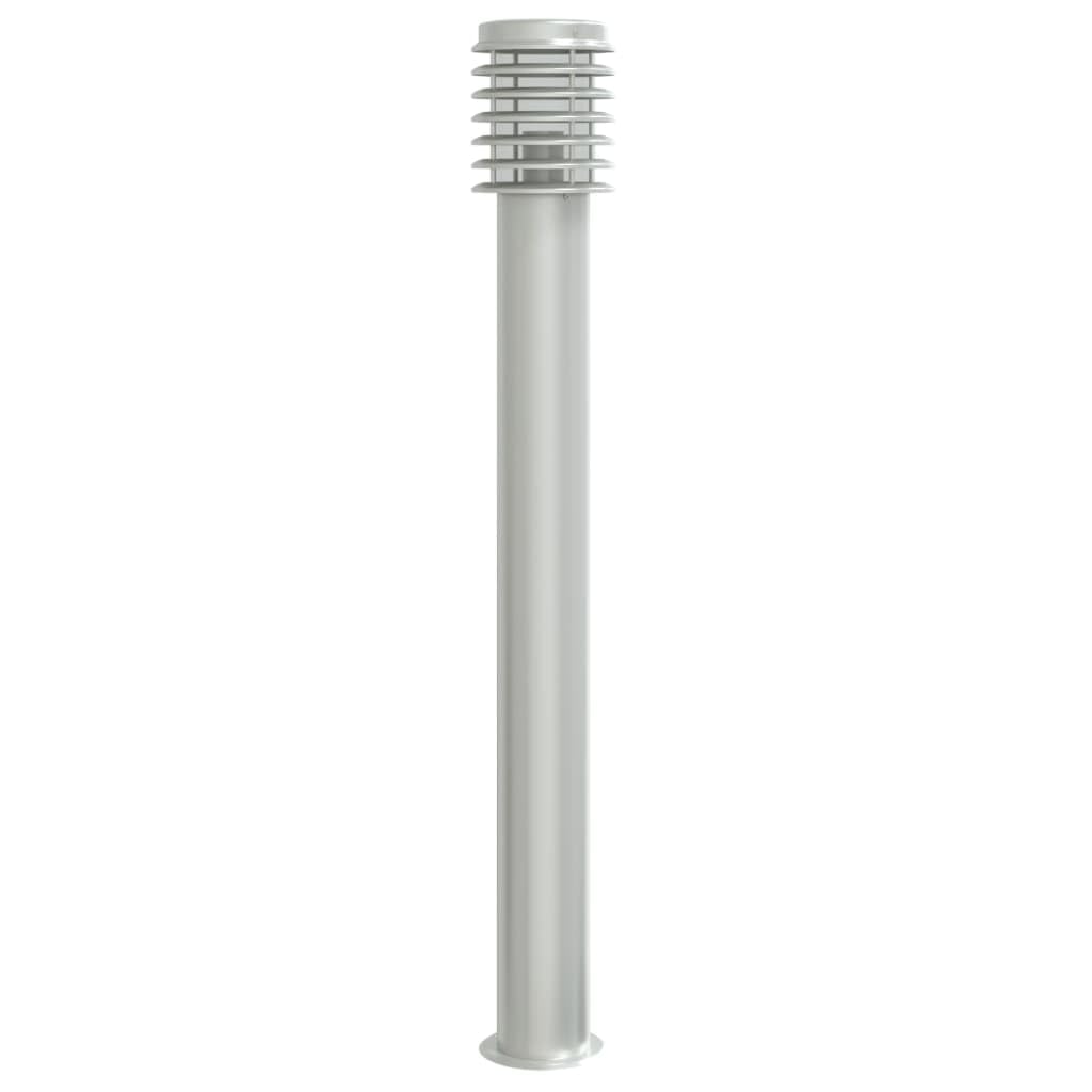 Lechnical Lampada da Terra per Esterni Argento 110 cm in Acciaio Inox,Lampade da Terra,Lampada da Terra Moderna,Lampade da Terra per Soggiorno-4006359
