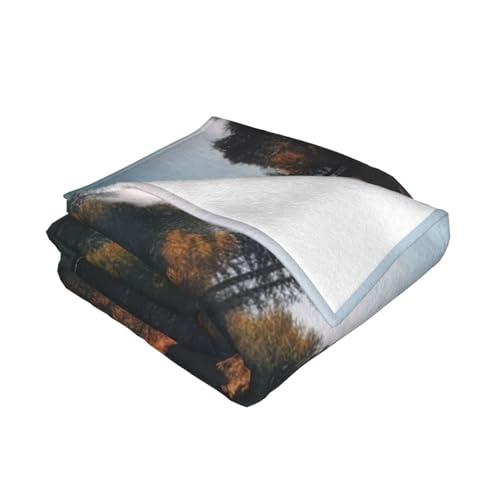 Couverture en micro polaire légère anti froid pour sofa et lit - 4