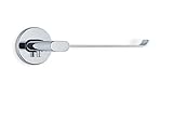 Edelstahl poliert, Kunststoff Blomus 68816 WC-Rollenhalter Areo, Edelstahl poliert