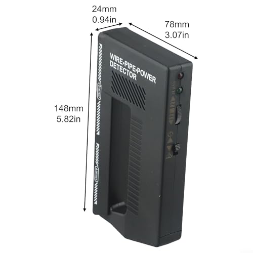 Wall Scanner Metal Detector, Portable Metal Detector Body Search Tools, High Sensitivity Pipe Power Multifunction Wall Scanner for Work and Family Wire Pipe Power