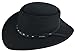 Stetson Dice - Wool Gambler Hat (7 3/8) Black
