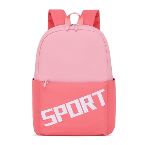 Mochila de viaje para vacaciones, primavera y verano, color azul marino (02), talla única, fácil de empacar, rosa claro, B