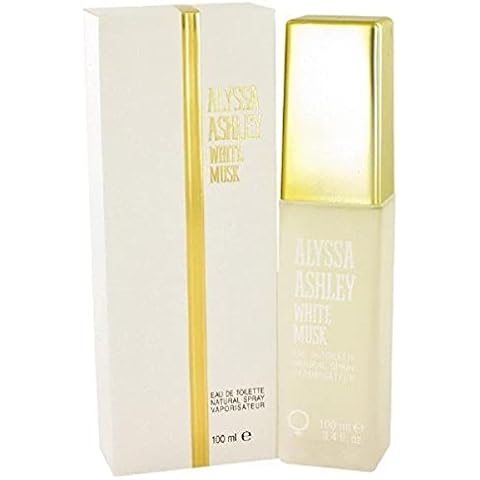 Alyssa Ashley White Musk Eau De Toilette Spray for Women, 3.4 Ounce Cover