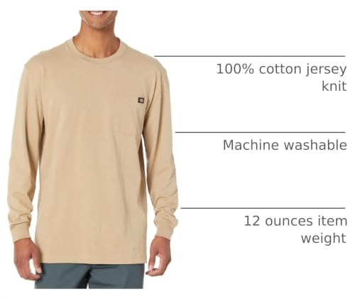 Image of Dickies Men's Big and Tall Long Sleeve Heavyweight Crew Neck