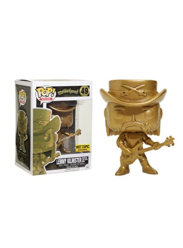 Funko Pop! Rocks Motorhead Lemmy Kilmister #49 Ltd. 5,000 (Gold Edition)