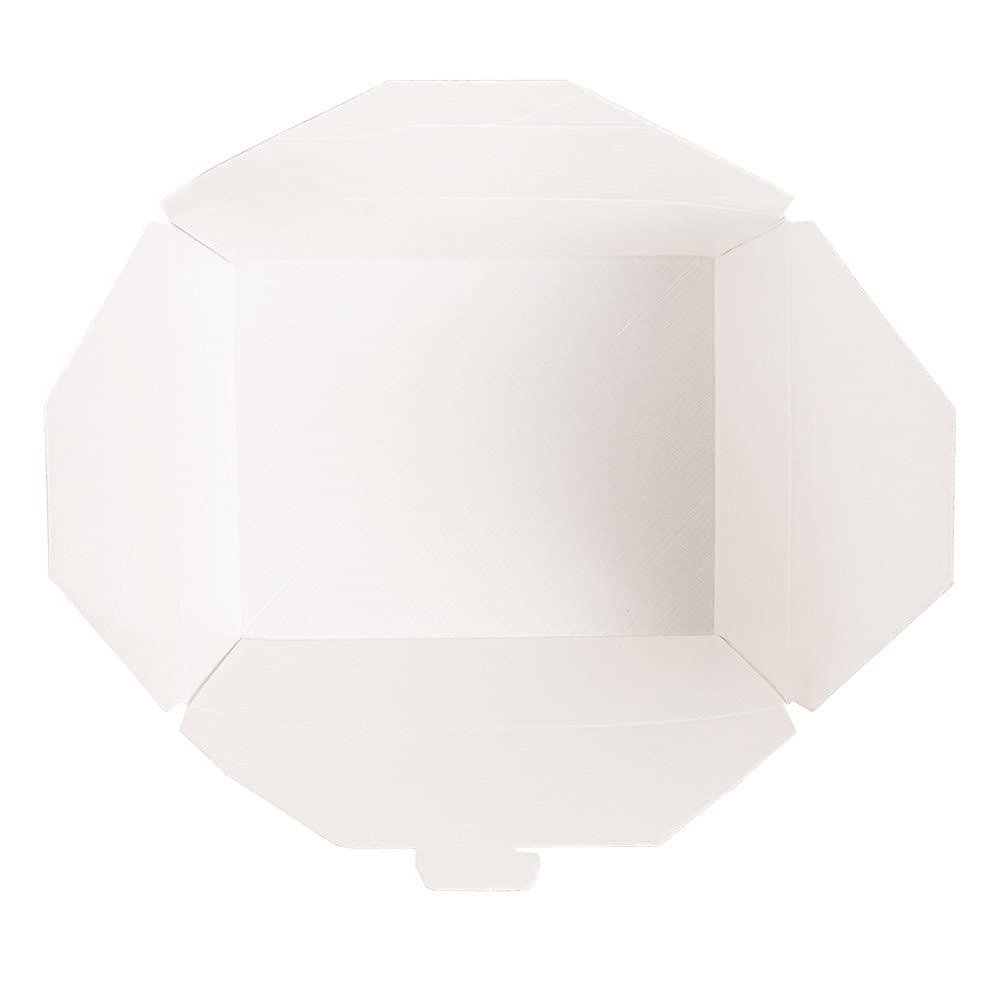 300 unità - Scatole americane microonde 'Thepack' 1350 ml 220 + 12Pp G/M2 15,2X12,1X6,5 cm naturale cartone ondulato Nano-Micro