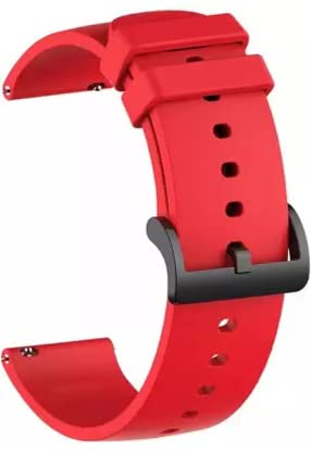 ZOVC Black Buckle Soft Silicone Strap (CHECK MODLE LIST)