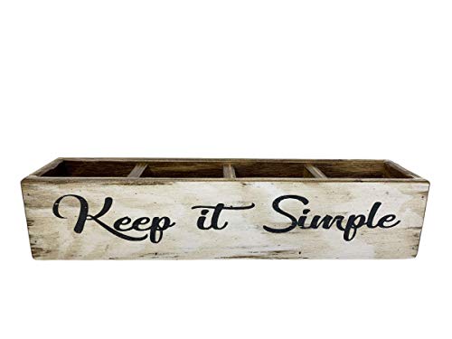 Office Supplies Desk Organizer *Hello Gorgeous, Beautiful, or Keep it Simple Cosmetic Makeup Accessory *Wood Box Tray Caddy with Dividers *Bathroom Counter decor, vanity *Beauty *Customize Saying