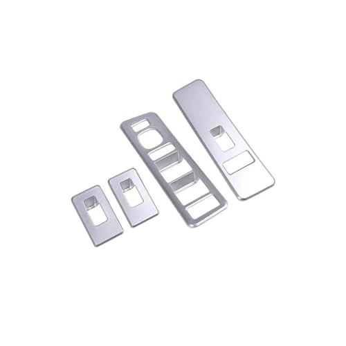 Autocollant bouton lève-vitre ABS orange pour cadre de panneau Hummer H2 2003-2007