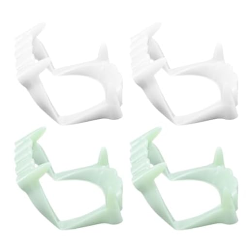 WeddHuis 4 Pcs Kostümheld Vampirgebiss Vampirzähne zum Aufstecken für Kinder - Halloween & Fasching & Karneval
