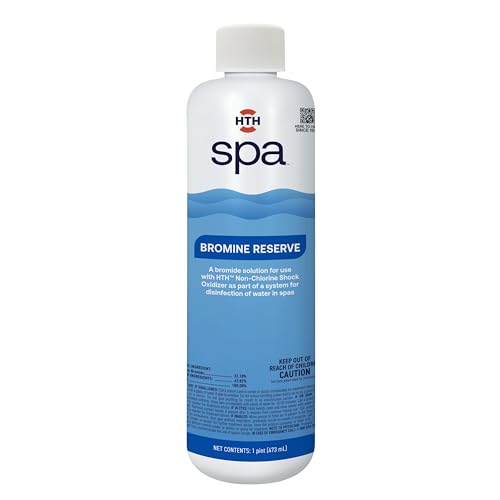 HTH Spa 86240 Bromine Reserve for Spas & Hot Tubs 16oz