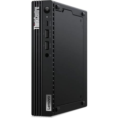 Image of Lenovo ThinkCentre M70q Gen 3 Mini PC - 12th Gen Intel Core i5 Hexa-core Desktop Computer with 16GB DDR4 RAM, 256GB NVMe SSD - Windows 11 Pro 64 Compact and Powerful Desktop PC in Black (11T300C0US)