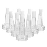 FOMIYES Contenitori per Siero Congelato 50 Pezzi Beccuccio per Fiale Ampolla in Plastica, Compatibili Pelle, per Viaggi e Laboratorio
