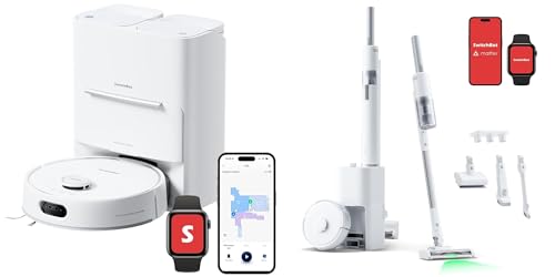 Image of SwitchBot K10+ Pro Combo Robot Vacuum and Cordless Vacuum Cleaner and S20 Robot Vacuum and Mop